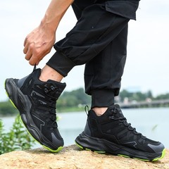 Mens Lightweight Sneakers Indestructible Shoes Steel Toe Work Boots Safety Shoes