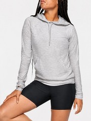 Outdoor Voices CloudKnit All Day Hoodie Heather Gray Size Medium