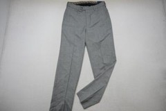 Saddlebred Performance Dress Pants Sharkskin Gray Mens Sz 32 x 32 NWT $68