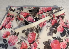 MERKÜR floral print ankle-cropped skinny pants Size 26/ 27 Inches