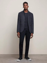 John Varvatos Slim Fit Convertible Lapel Blazer Soft Jacket Mens 44 EU 54 $998