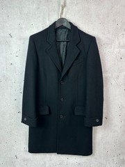 Burberry Prorsum Wool Black Made in Italy Men’s Coat The size 48
