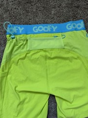 Disney X Outdoor Voices Size L Disney Goofy Shorts Lime Green UPF-50