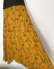 BNWT ZARA ORANGE BROWN KNIT SATIN EMBROIDERED BEADED KNIT DRESS SIZE S