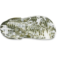 Crocs Baya Marbled Clog – Slip-On, Waterproof, Lightweight, Pivot Heel Strap