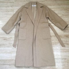 Max Mara coat, women’s, camel hair, sand beige, size S