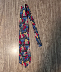 J. Garcia 100% Silk Woven Men’s Tie Made in USA
