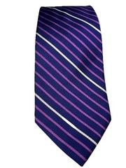 Brooks Brothers Tie Makers And Merchants Handmade USA 100% Imported Silk Striped