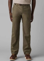 PrANa Men’s Stretch Zion Pants II 32×30 Slate Green Straight Leg $95