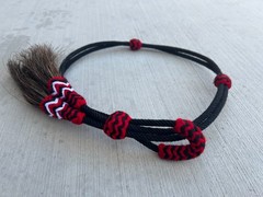 Western Hat Band With Horse Hair, Cowboy Rodeo Hat Decoration, Toquilla Vaquera