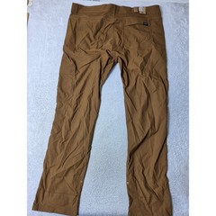 NEW! Prana Stretch Zion Slim Pant II Mens 42/34 Sepia Brown Tapered Stretch $95