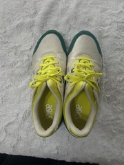 ASICS Gel Lyte III White Yellow Green Low Top Sneakers for Men Running Casual