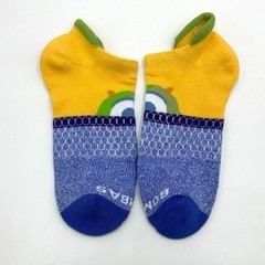 BOMBAS 5 Pairs Women’s honeycomb Ankle Socks Cushion 5 Color Mix Size Med 8-10.5