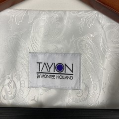 Tayion Collection Men’s Vest Classic-Fit Solid Suit Separate Size S White