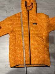 Patagonia Men’s Size M, Orange Hooded Micro Puff Jacket Lightweight