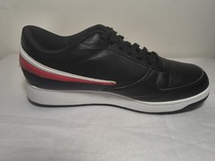 Fila A-Low Top Black Red White Sneakers Size 11.5 Men’s Basketball Shoes (Used)