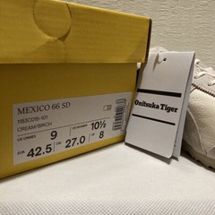 Onitsuka Tiger MEXICO 66 SD 1183C015 101 CREAM BIRCH Unisex Shoes