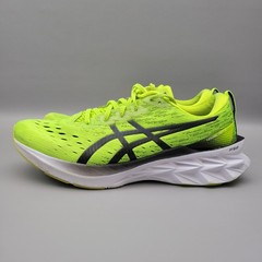 ASICS Novablast 2 Shoes Mens Size 12 Green FF Blast Running Trainer 1011B192