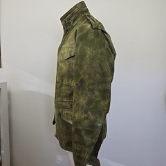 Rare Buzz Rickson’s Japan BR14407 Tie Dye Camo M65 Field Jacket Men’s 38 S/M