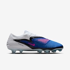 Nike Phantom 6 Low Elite Firm-Ground Soccer Cleats (Racer Blue/White/Pink Blast)