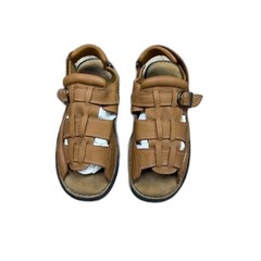 Earth Shoe Y2k Fisherman Cognac Sandal Costal Grandpa Dadcore Vintage Outdoors