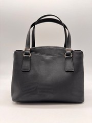 GUESS Lyndi Girlfriend textured women’s small satchel crossbody bag -Black