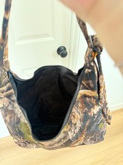 Baggu Photo Forest Shoulder Bag Camo Rare still crunchy EUC