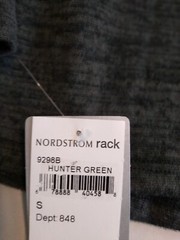 Forgotten Grace Pullover Sz S,hunter Green Tunic