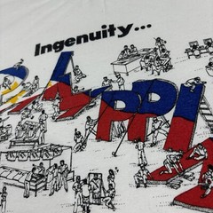 Vintage Philippines 1999 Millenium T Shirt Adult S/M Asia Tourist Tee Retro Y2K