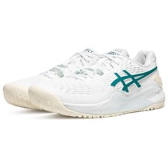 Level SS/New – ASICS Gel Resolution 9 White Pitch Green – 1041A435-101