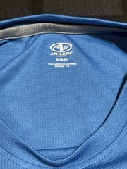 Athletic Works DriWorks Men’s Moisture Wicking Crew Neck Tee Blue M 38-40