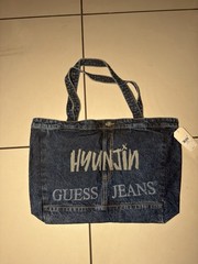 GUESS x HYUNJIN Tote Bag with Double Handles