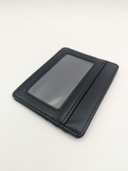 Fintie Slim Minimalist Front Pocket Wallet, RFID Blocking Credit Card Black