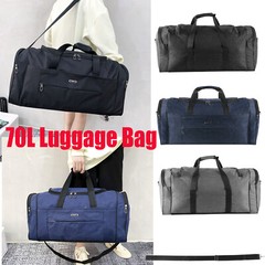 Military Canvas Duffle Bag-Heavy-Duty Gym&Travel Luggage with Shoulder Strap 92L