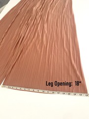 1X 2X 3 Wide Leg Pleated Soft Flowing Woven Pants Loose Fit Elastic Waist Zenana