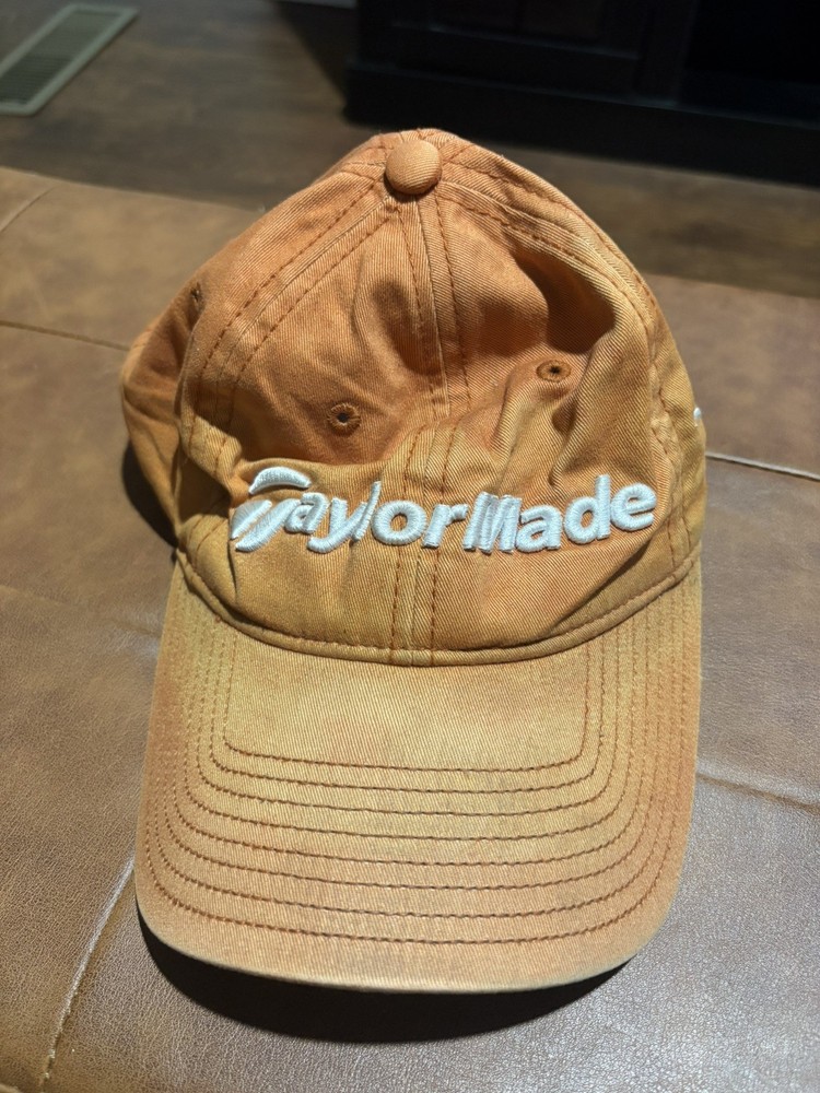 Taylormade Tmax Gear OSFA StrapBack Dad Hat Baseball Cap Texas longhorns NCAA