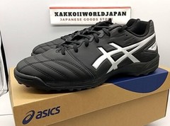 ASICS Soccer Shoes DS LIGHT CLUB TF WIDE Black/Pure Silver 1103A112 001 NEW 2024