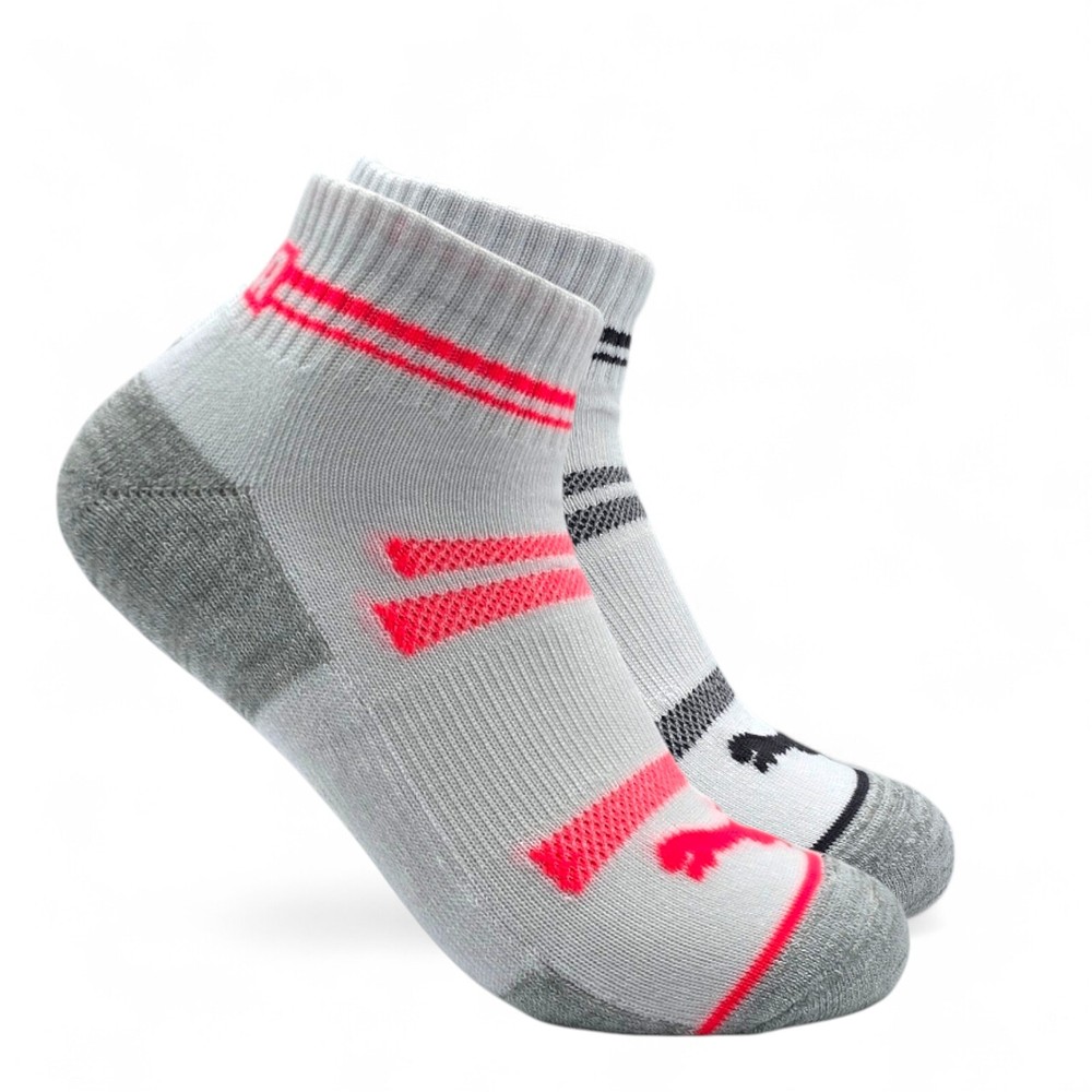 Puma women’s Quarter crew Mid Ankle Multicolor white socks 6 pairs