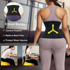 Lumbar Brace Back Support Neoprene For Men Women Double Pull Belt Pain Relief US
