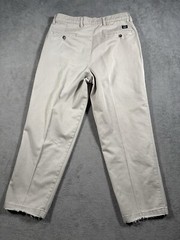 Vintage Pleated Dockers Pants Mens 34×29 Beige Classic Fit Preppy Old Money 90s