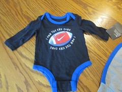 Nike Baby Boy “I Own The End Zone” 2 Piece Set Size 3M NWT