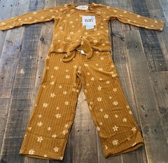 Dot Dot Smile size 5/6 girls boho ribbed set new