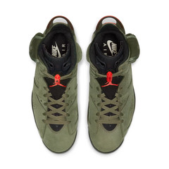 Jordan 6 Retro x Travis Scott Mid Olive Size 9.5 Deadstock NEW IN BOX NEVER WORN