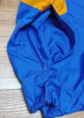 Vintage 80’s 90’s Nike Windbreaker Jacket, Color Block Full Zip XXL