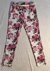MERKÜR floral print ankle-cropped skinny pants Size 26/ 27 Inches