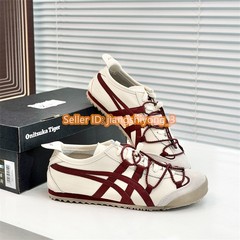 2026 Onitsuka Tiger MEXICO 66 VINY 1183C577-201 White Red