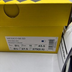 Onitsuka Tiger MEXICO 66 SD 1183C468 400 Midnight Cream Men Metallic Shoes