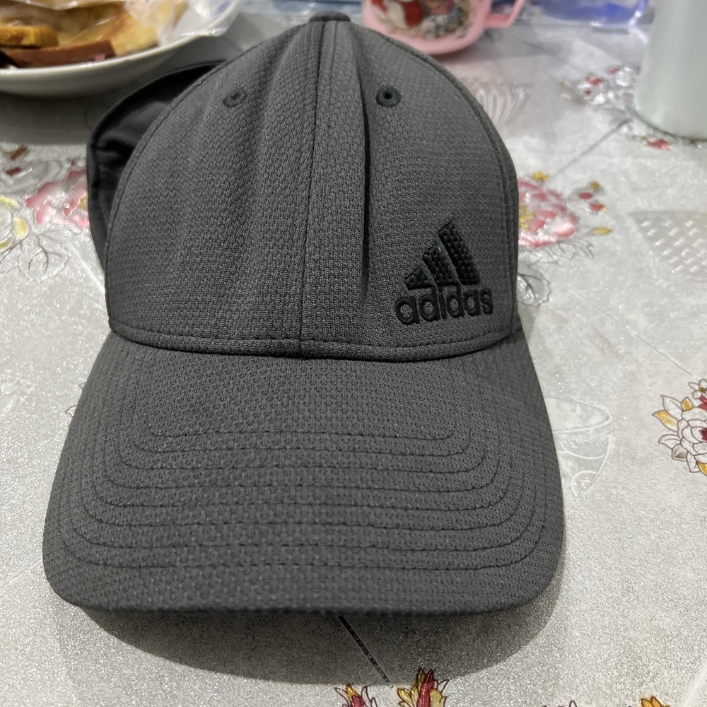 Adidas Flex L/XL Hat Cap Men’s Baseball Breathable Mesh Gray