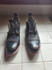 Freebird by Steven Mable Womens Shoes Size 10 In Black Leather Multi