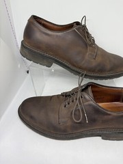 ALDEN Sz. 8 B/D Oxford Dress Shoes Goodyear Welt Oiled Leather Ombre Dk Brown .1